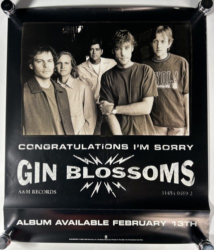 Gin blossoms 1996 promo - gin,