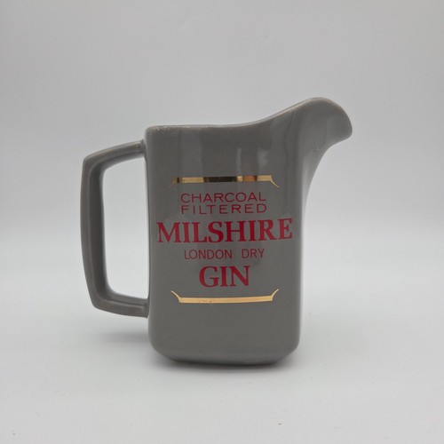 Vintage milshire gin ceramic - gin,