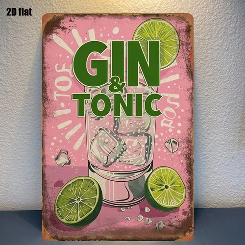 Gin and tonic - gin,